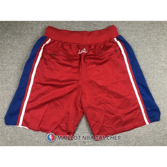 Short Philadelphia 76ers Mitchell & Ness 1996-97 Rouge